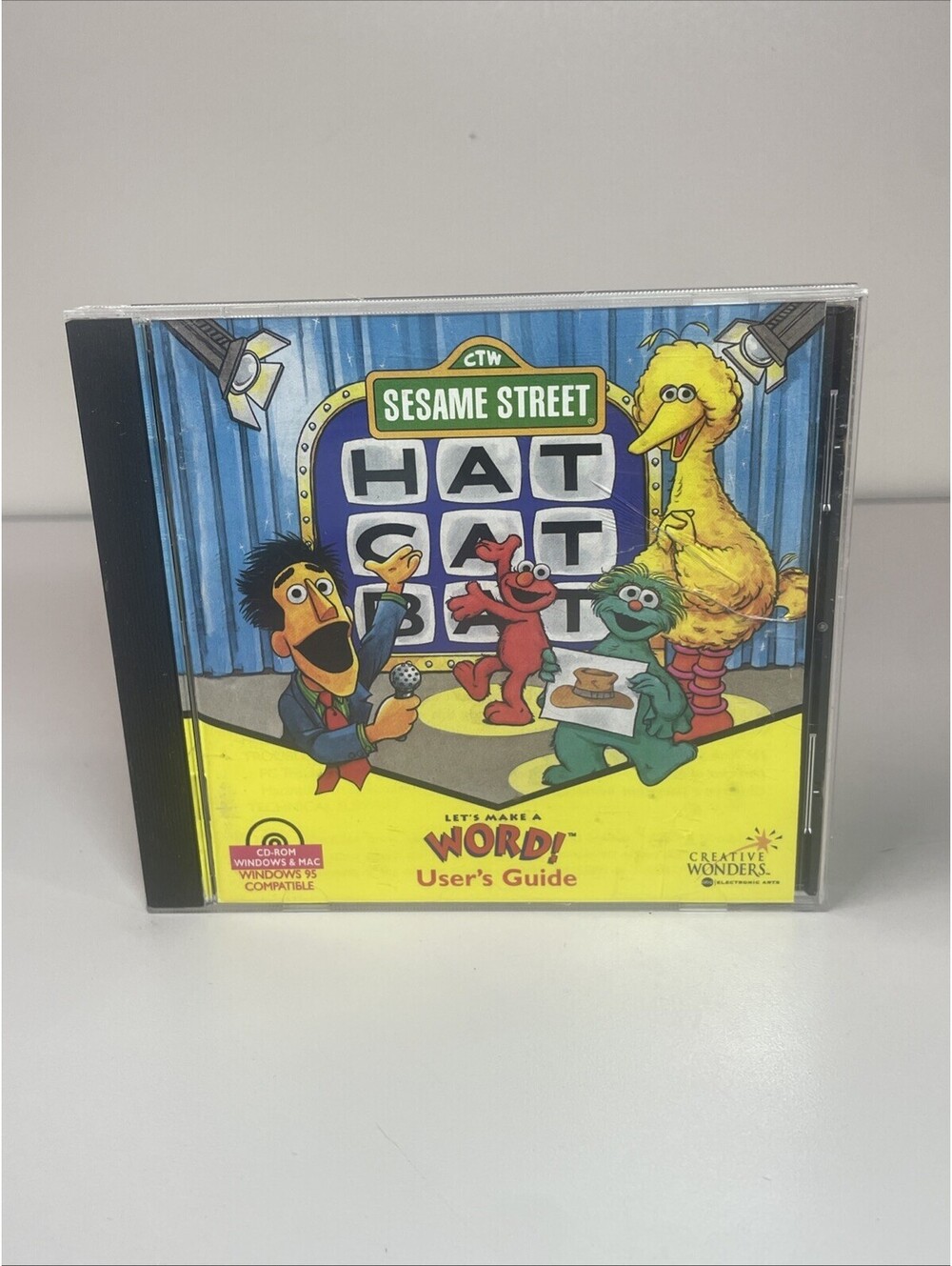 Sesame Street Let’s Make A Word CD-ROM Windows 95 & Higher Creative Wonders